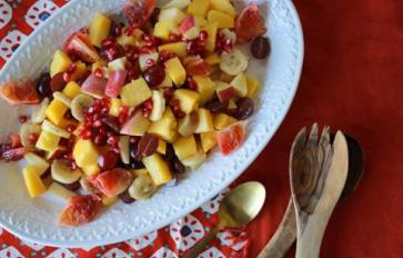 Spicy, Tangy, Sweet: The Best Fall Fruit Salad