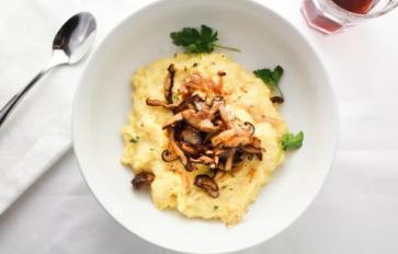 Meatless Monday: Creamy Polenta With Mushrooms Makes Comfort Food Healthy