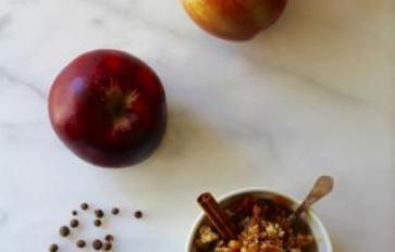 Recipe: Ayurvedic Inspired Apple Crisp