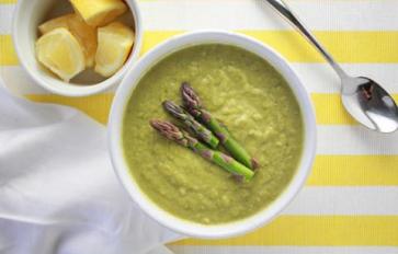 Meatless Monday: Cleansing Springtime Asparagus Leek Soup